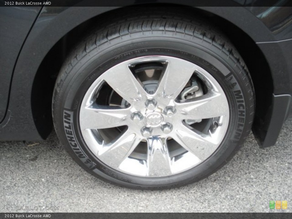 2012 Buick LaCrosse AWD Wheel and Tire Photo #72679717