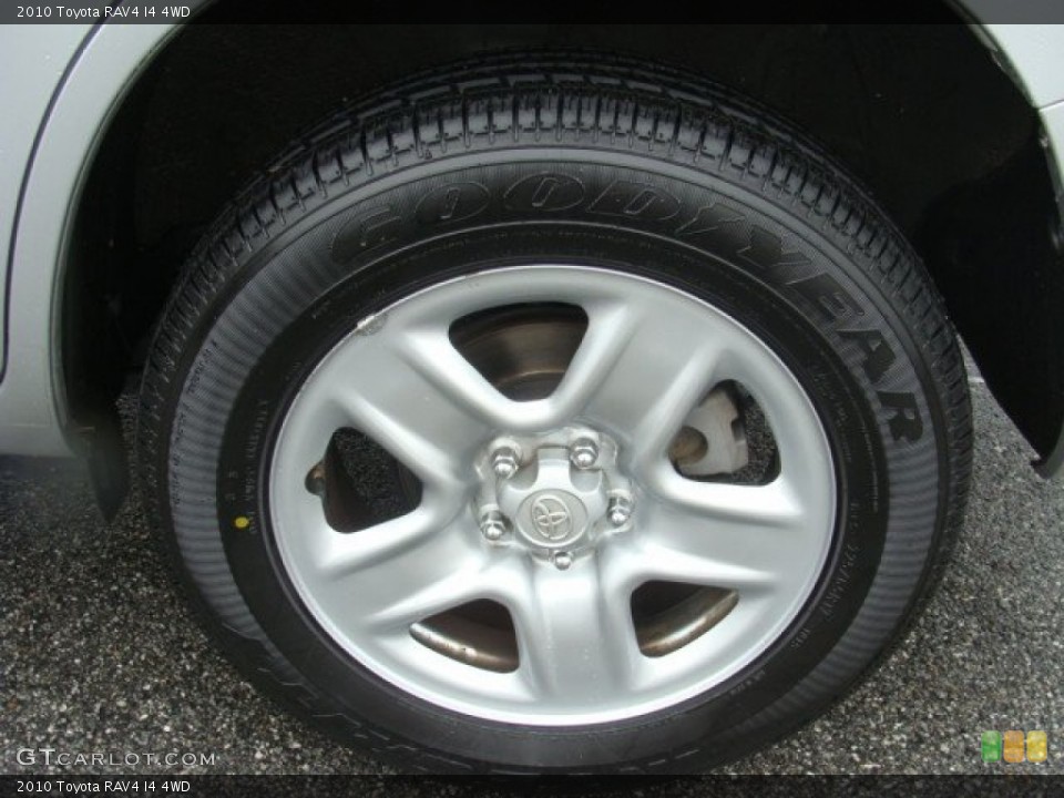 2010 Toyota RAV4 I4 4WD Wheel and Tire Photo #72681751