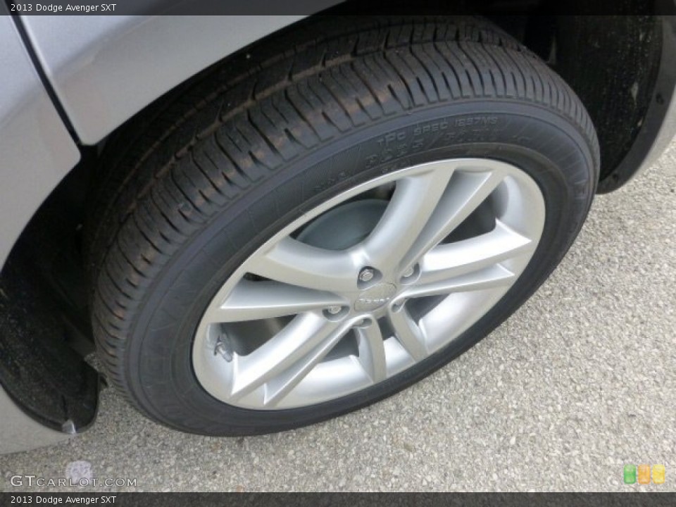 2013 Dodge Avenger SXT Wheel and Tire Photo #72682240