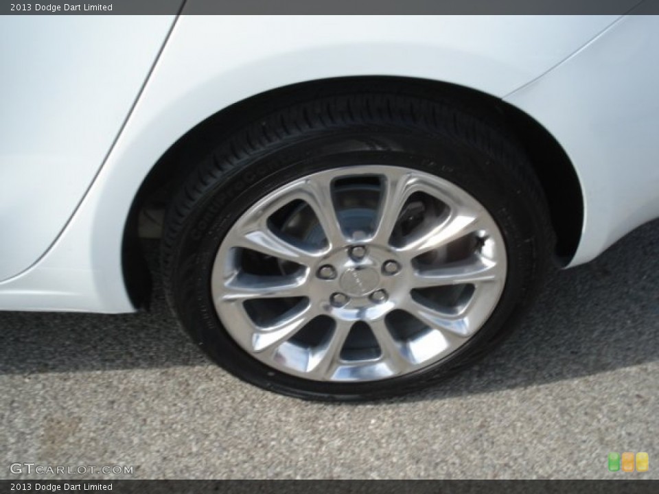 2013 Dodge Dart Limited Wheel and Tire Photo #72683074