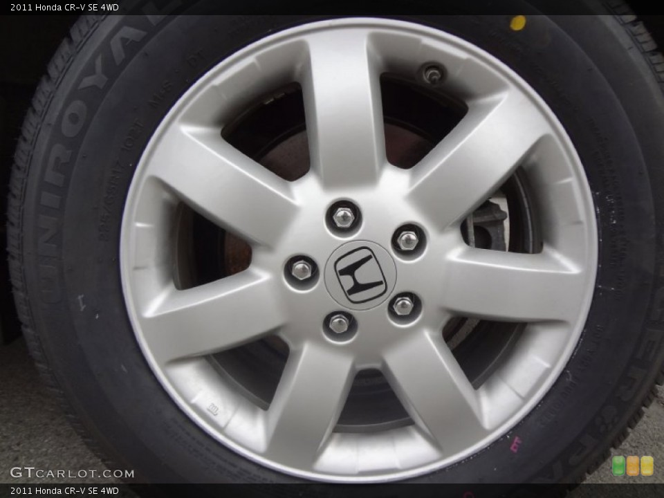 2011 Honda CR-V SE 4WD Wheel and Tire Photo #72685612