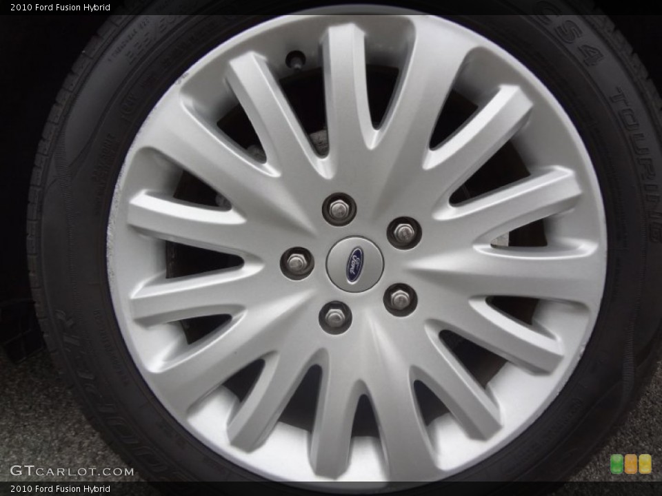 2010 Ford Fusion Hybrid Wheel and Tire Photo #72688495