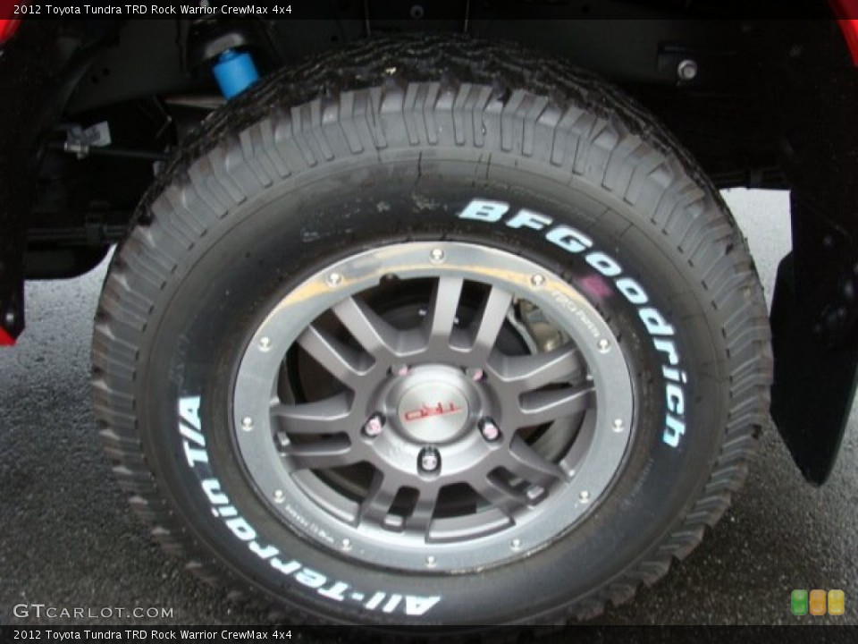2012 Toyota Tundra TRD Rock Warrior CrewMax 4x4 Wheel and Tire Photo #72690694