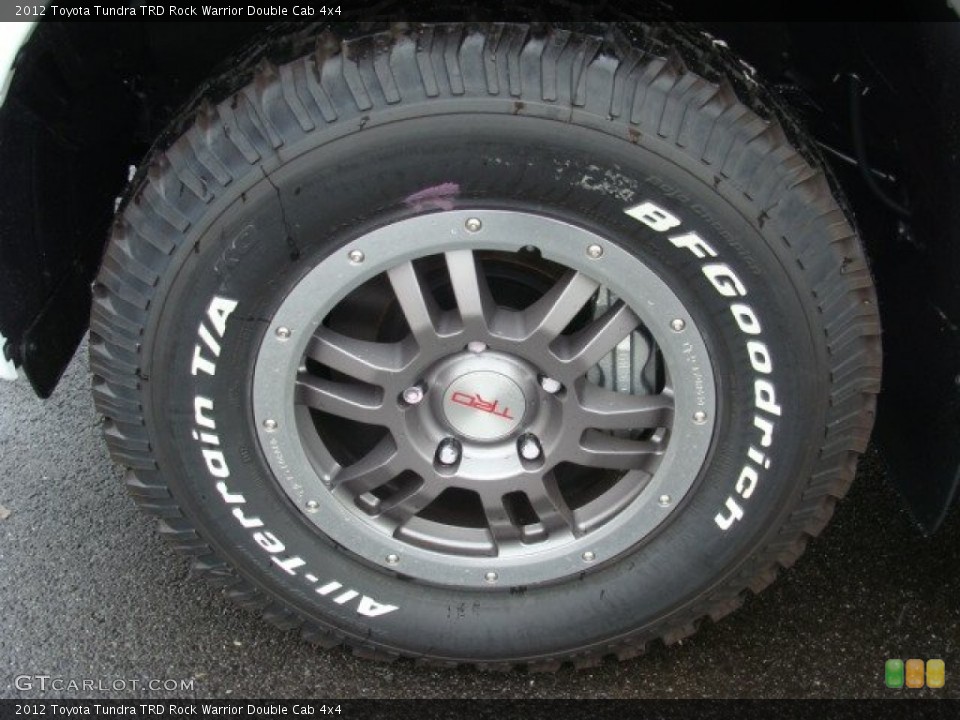 2012 Toyota Tundra TRD Rock Warrior Double Cab 4x4 Wheel and Tire Photo #72690913