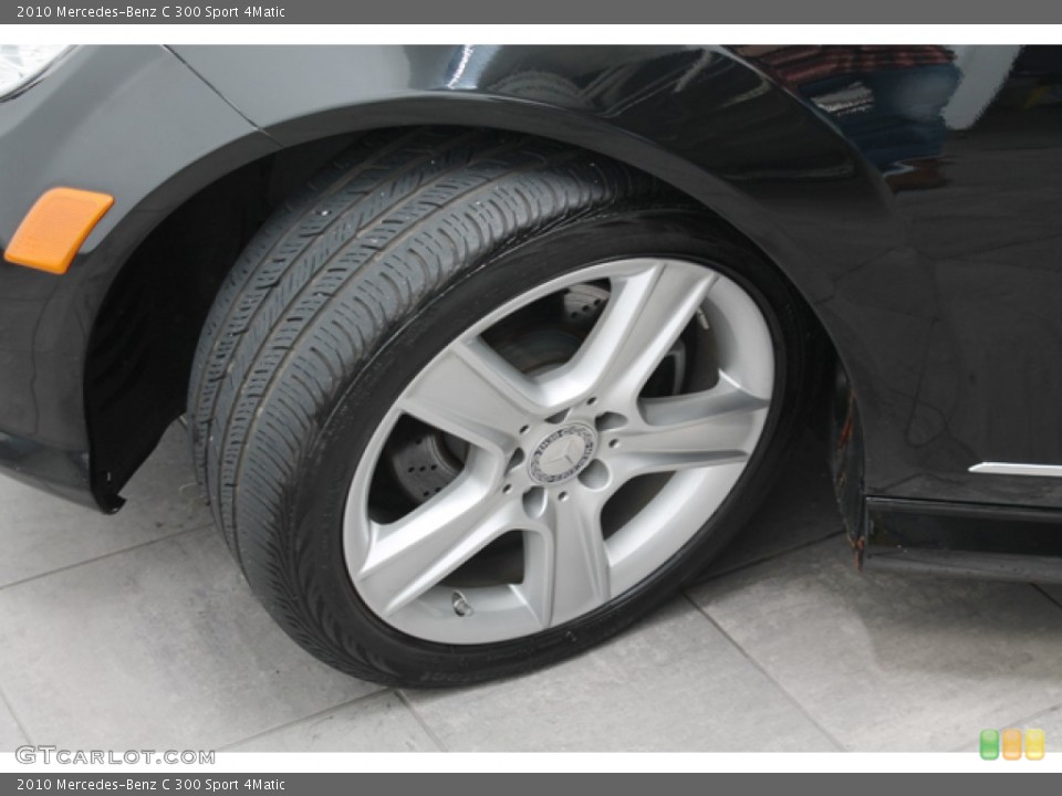 2010 Mercedes-Benz C 300 Sport 4Matic Wheel and Tire Photo #72691296