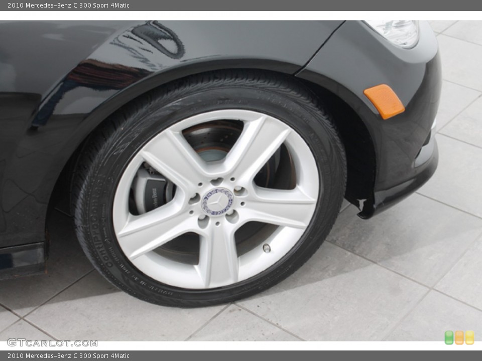 2010 Mercedes-Benz C 300 Sport 4Matic Wheel and Tire Photo #72691308