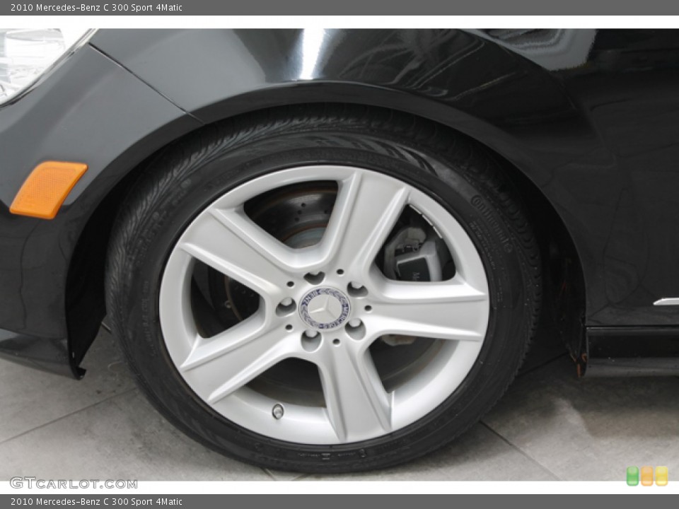 2010 Mercedes-Benz C 300 Sport 4Matic Wheel and Tire Photo #72691327