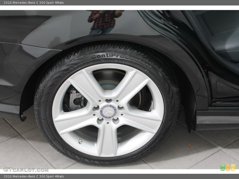 2010 Mercedes-Benz C 300 Sport 4Matic Wheel and Tire Photo #72691348