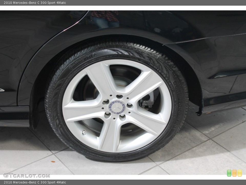 2010 Mercedes-Benz C 300 Sport 4Matic Wheel and Tire Photo #72691370
