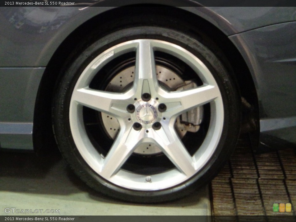 2013 Mercedes-Benz SL 550 Roadster Wheel and Tire Photo #72695281