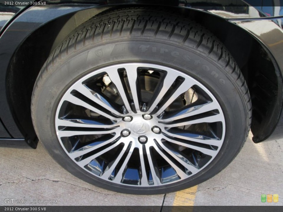 2012 Chrysler 300 S V8 Wheel and Tire Photo #72698371