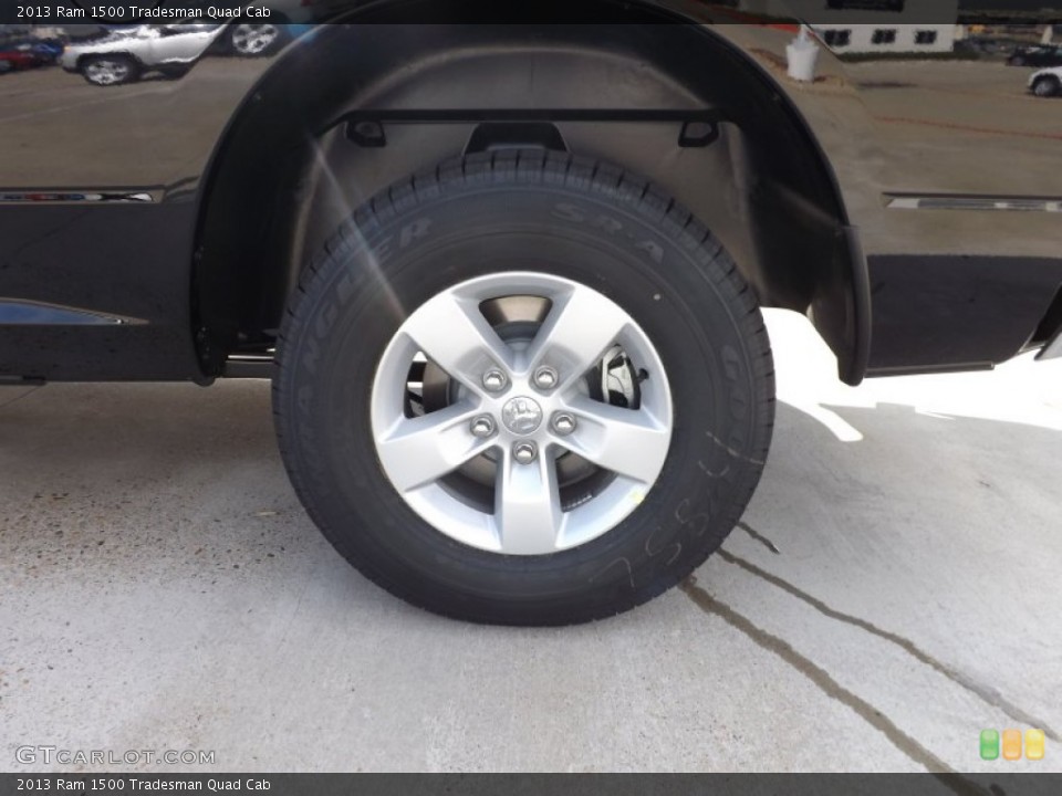 2013 Ram 1500 Tradesman Quad Cab Wheel and Tire Photo #72699502