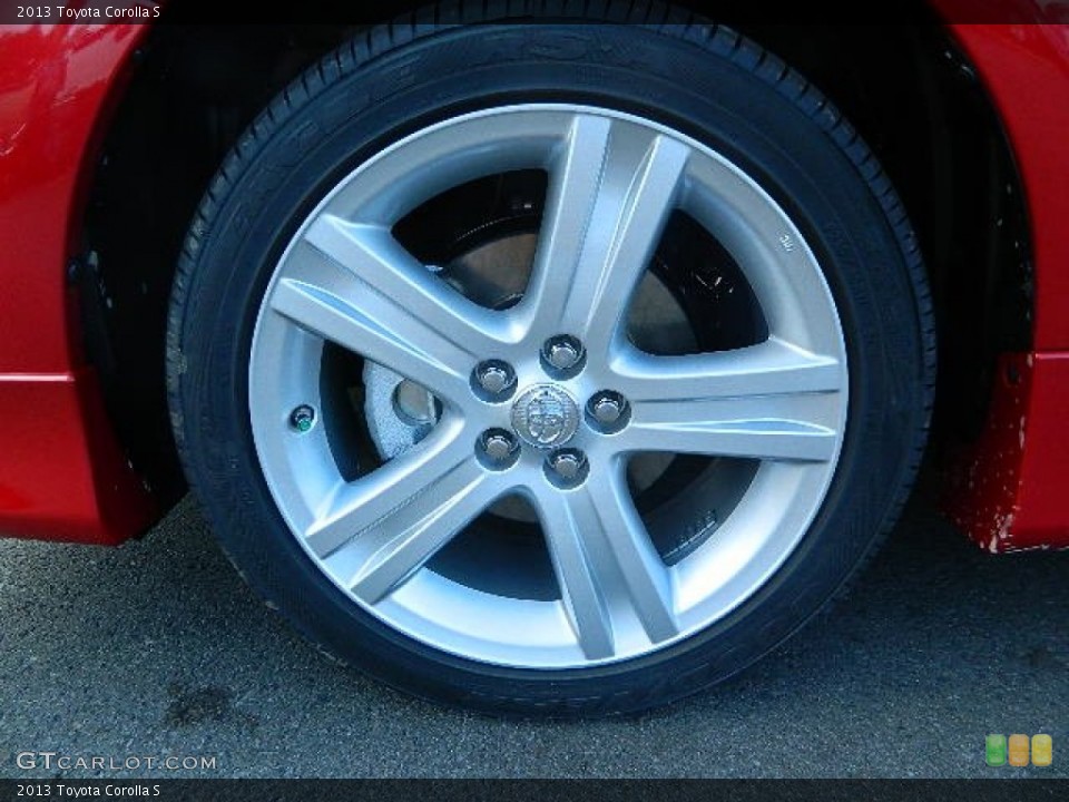 2013 Toyota Corolla S Wheel and Tire Photo #72702442