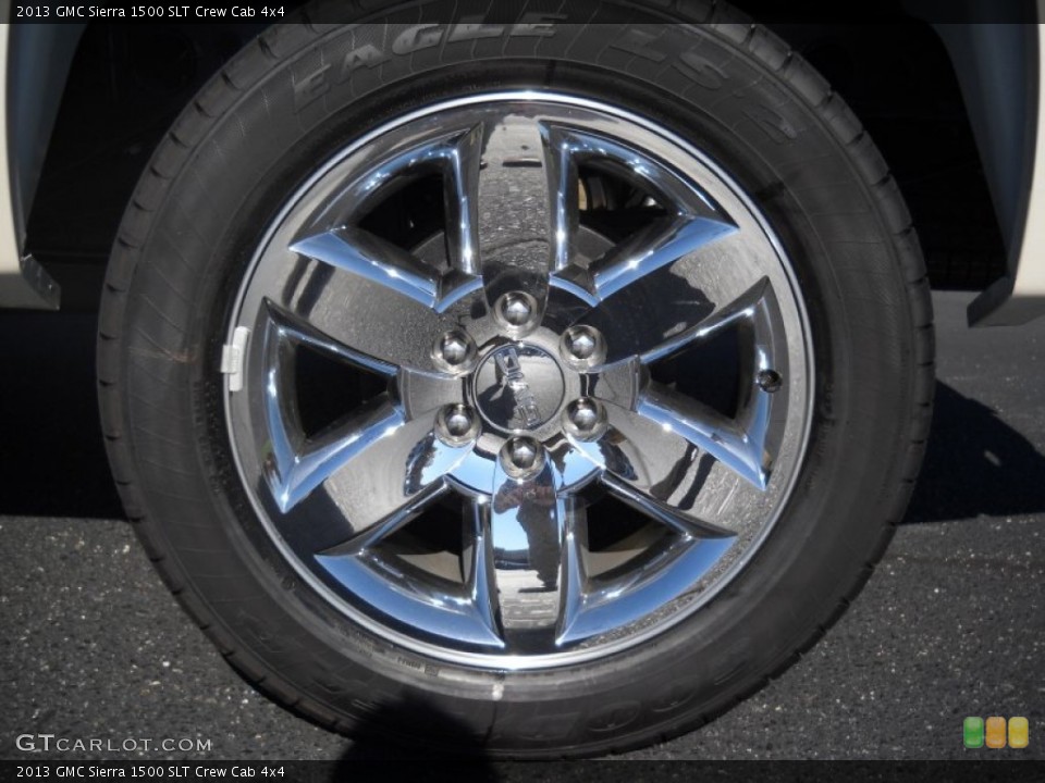 2013 GMC Sierra 1500 SLT Crew Cab 4x4 Wheel and Tire Photo #72704935