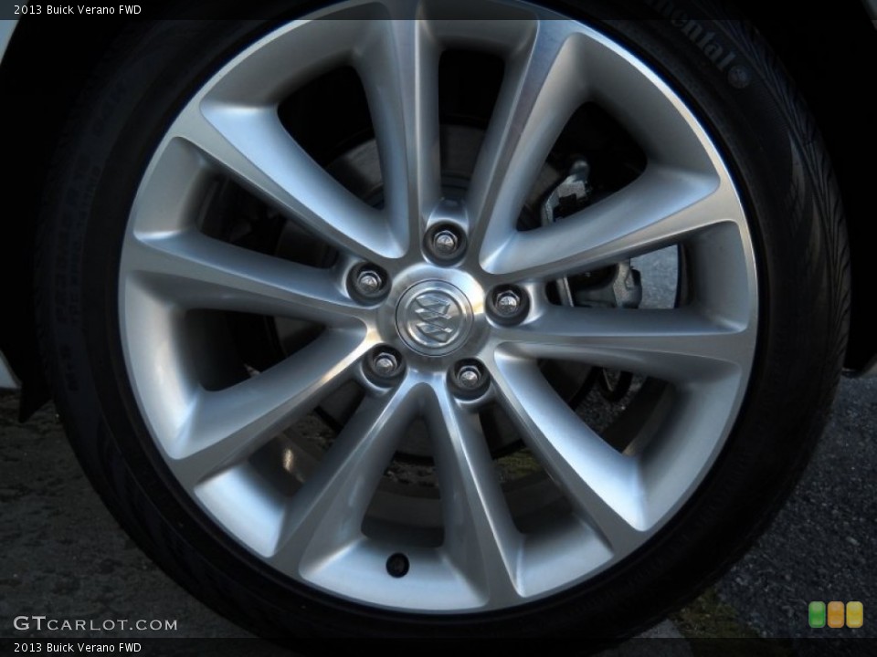 2013 Buick Verano FWD Wheel and Tire Photo #72705040