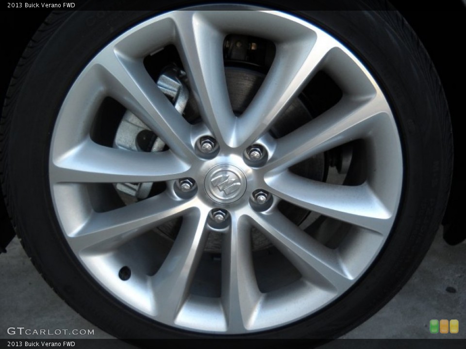2013 Buick Verano FWD Wheel and Tire Photo #72705085