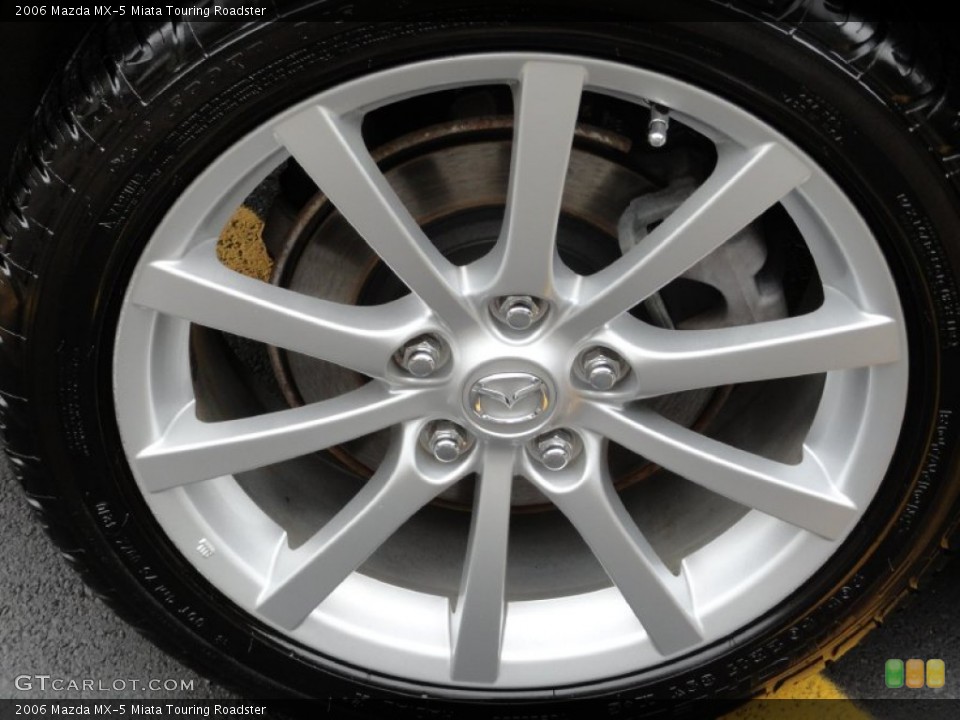 2006 Mazda MX-5 Miata Touring Roadster Wheel and Tire Photo #72707300