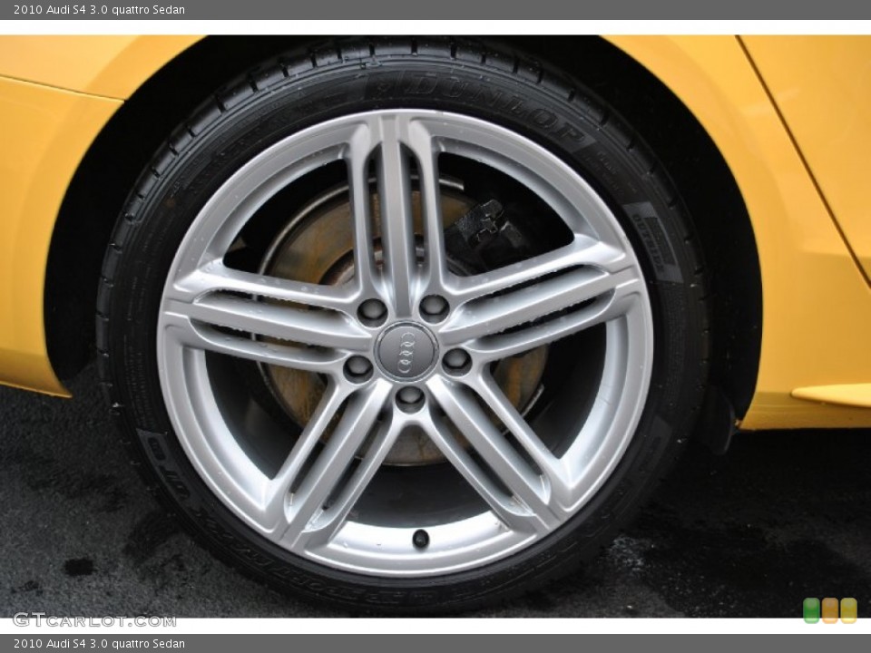 2010 Audi S4 3.0 quattro Sedan Wheel and Tire Photo #72714257