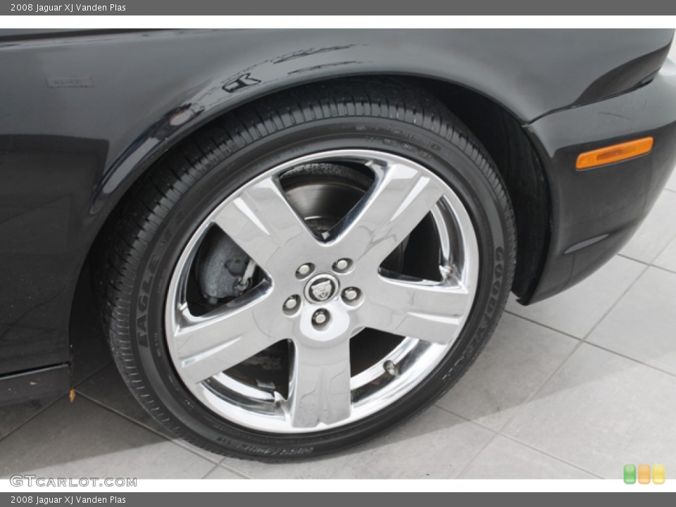 2008 Jaguar XJ Vanden Plas Wheel and Tire Photo #72714383