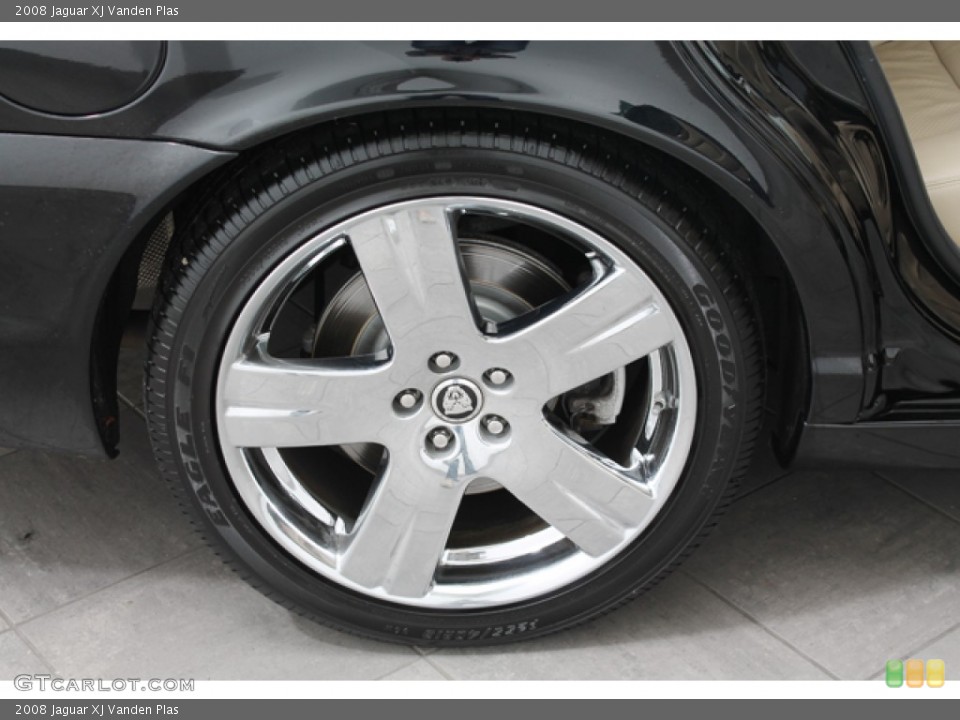 2008 Jaguar XJ Vanden Plas Wheel and Tire Photo #72714416
