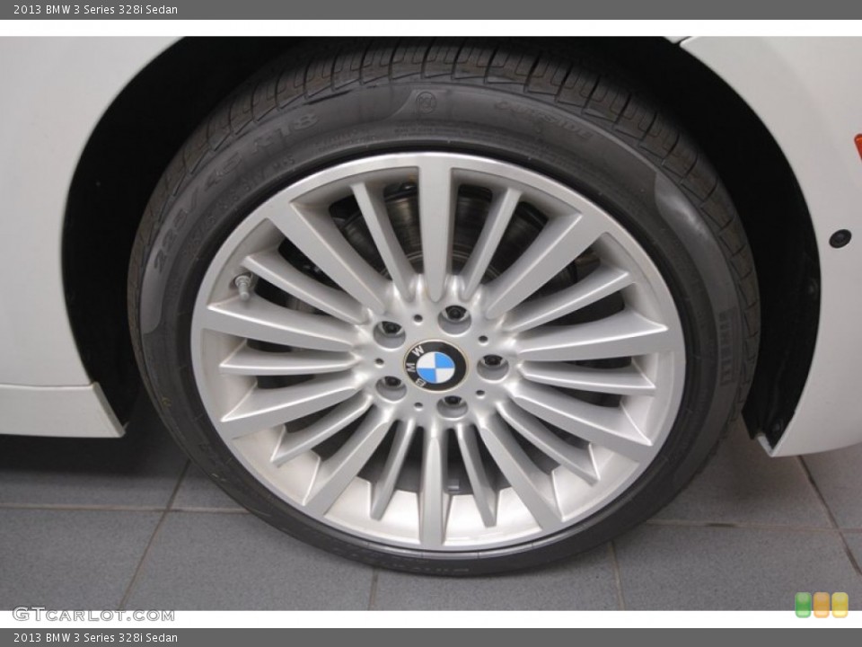 2013 BMW 3 Series 328i Sedan Wheel and Tire Photo #72716551