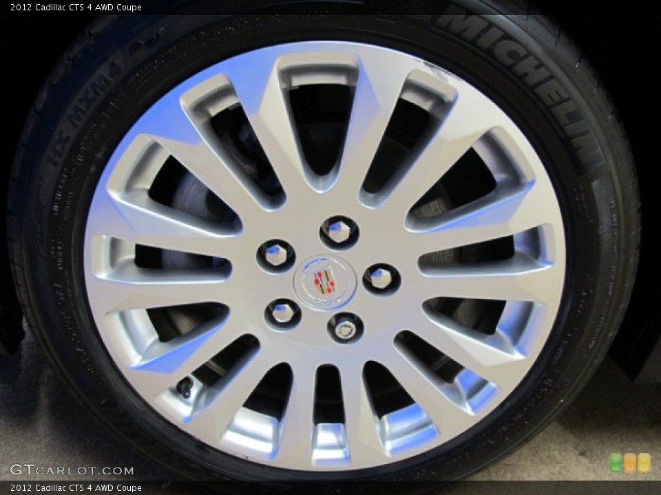 2012 Cadillac CTS 4 AWD Coupe Wheel and Tire Photo #72718823
