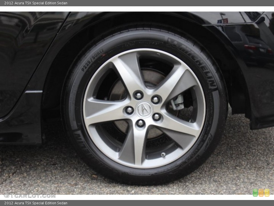 2012 Acura TSX Special Edition Sedan Wheel and Tire Photo #72724007
