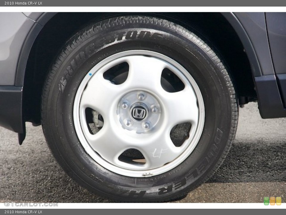 2010 Honda CR-V LX Wheel and Tire Photo #72724784