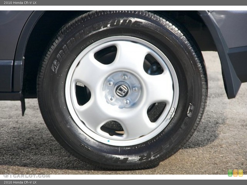 2010 Honda CR-V LX Wheel and Tire Photo #72724805