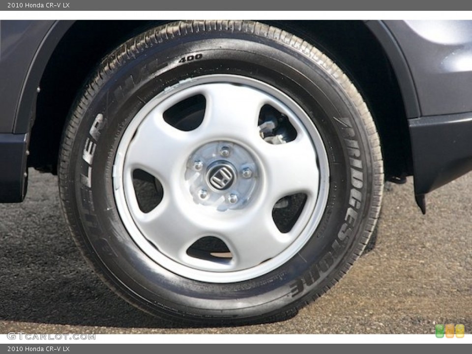 2010 Honda CR-V LX Wheel and Tire Photo #72724845