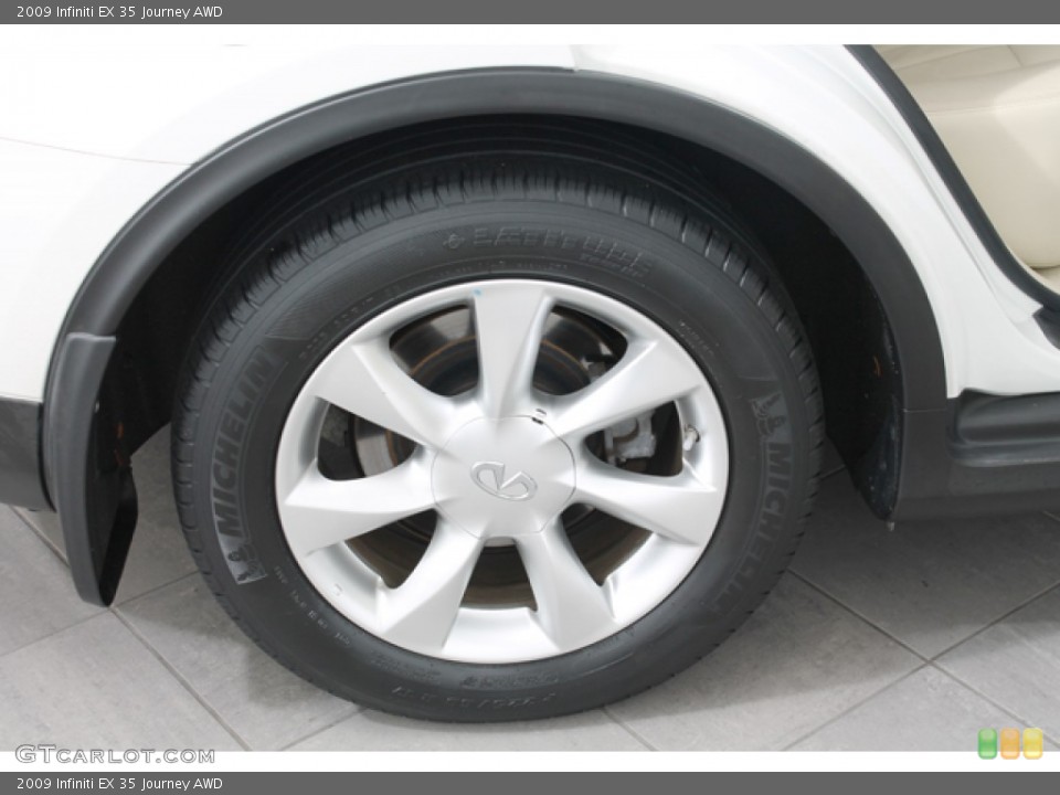 2009 Infiniti EX 35 Journey AWD Wheel and Tire Photo #72727641