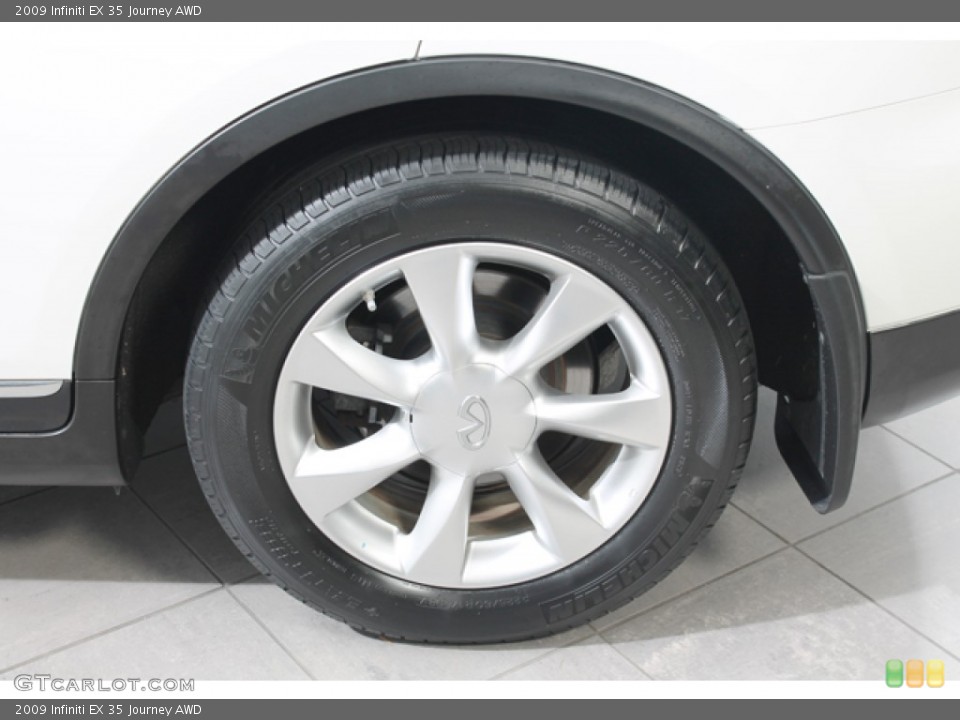 2009 Infiniti EX 35 Journey AWD Wheel and Tire Photo #72727667