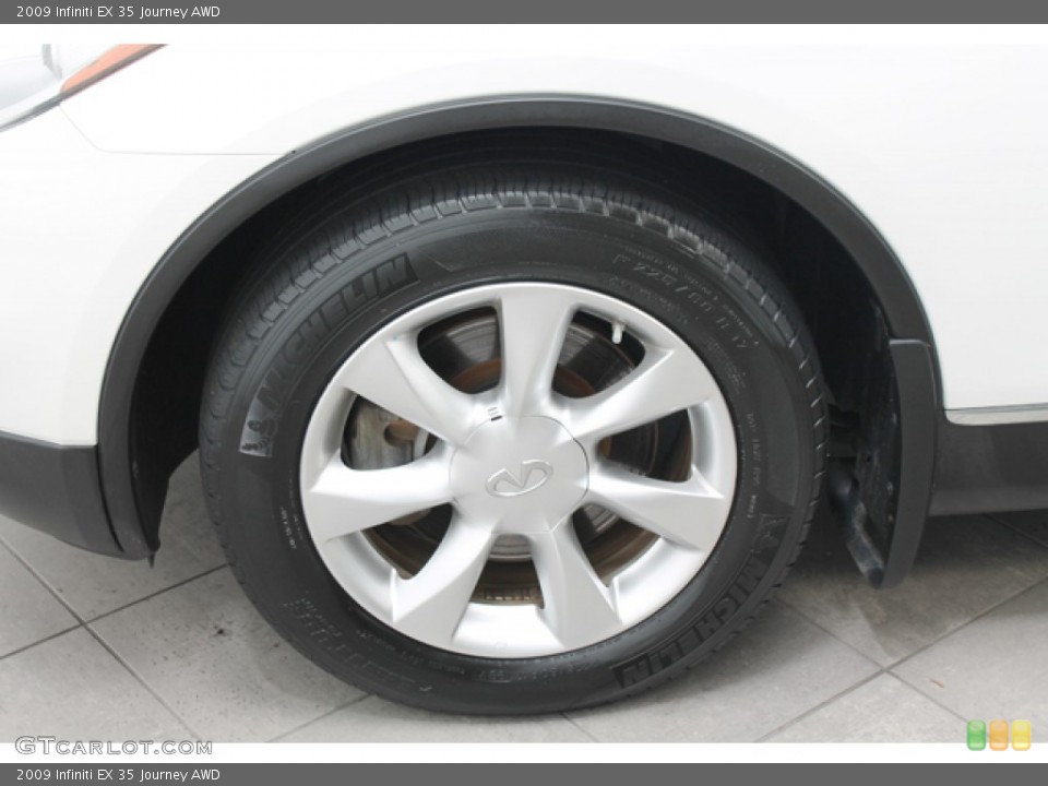 2009 Infiniti EX 35 Journey AWD Wheel and Tire Photo #72727697