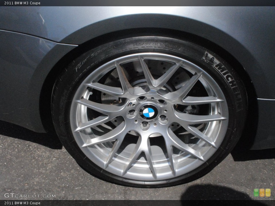 2011 BMW M3 Coupe Wheel and Tire Photo #72728789