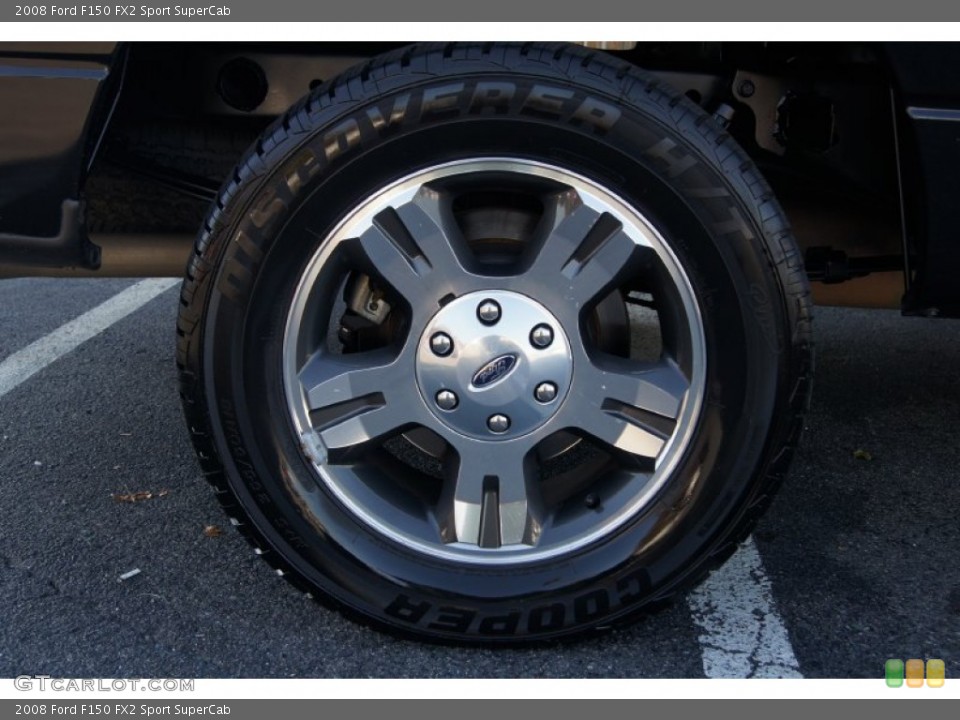 2008 Ford F150 FX2 Sport SuperCab Wheel and Tire Photo #72729677