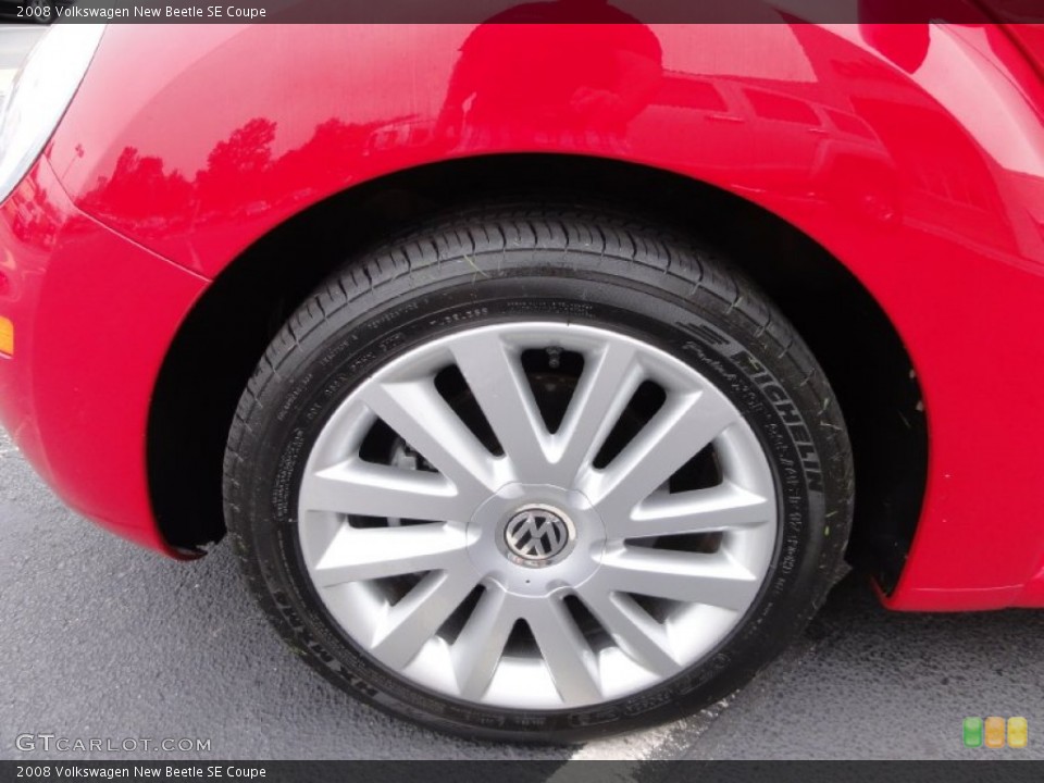 2008 Volkswagen New Beetle SE Coupe Wheel and Tire Photo #72730532