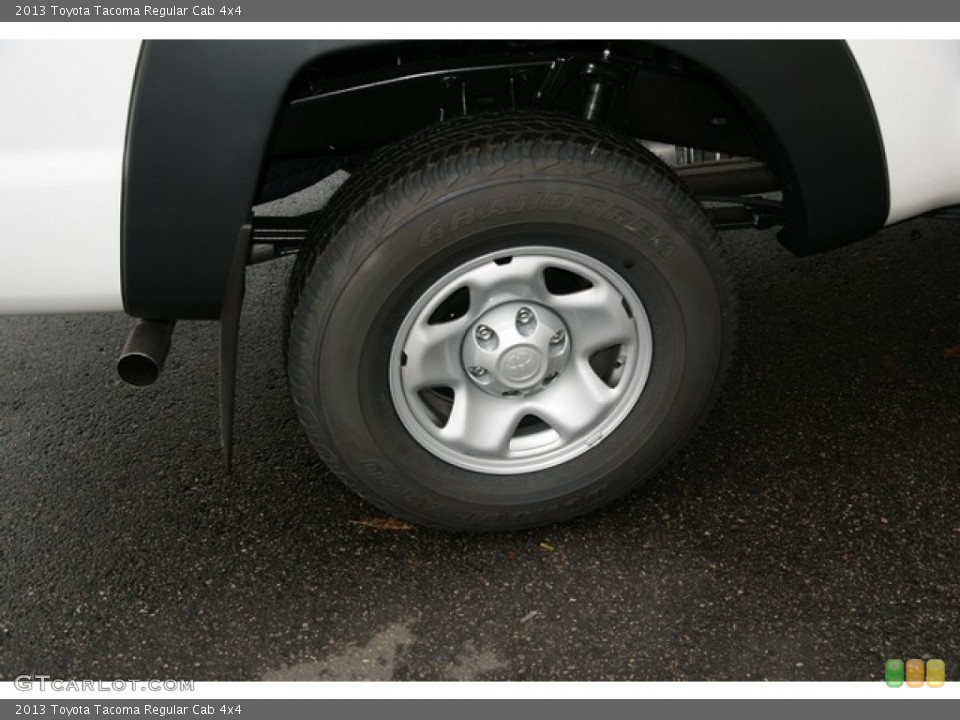 2013 Toyota Tacoma Regular Cab 4x4 Wheel and Tire Photo #72732086