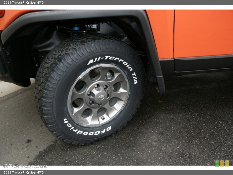 2013 Toyota FJ Cruiser 4WD Wheel and Tire Photo #72733223