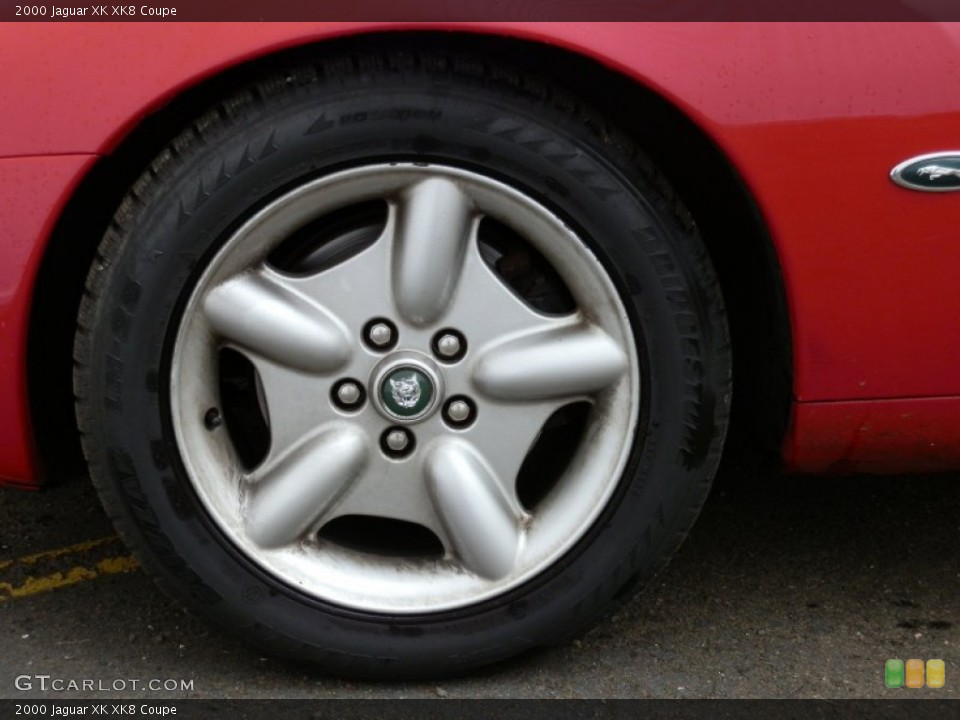 2000 Jaguar XK XK8 Coupe Wheel and Tire Photo #72734579