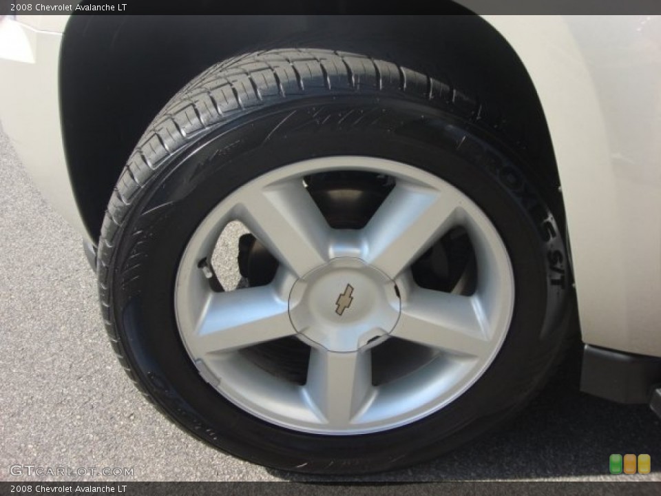 2008 Chevrolet Avalanche LT Wheel and Tire Photo #72735317