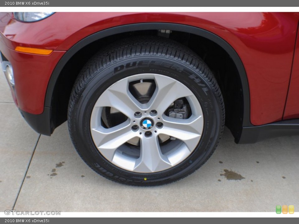 2010 BMW X6 xDrive35i Wheel and Tire Photo #72738761