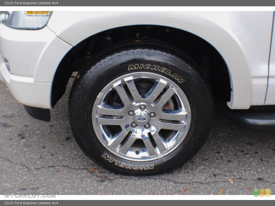 2010 Ford Explorer Limited 4x4 Wheel and Tire Photo #72739598