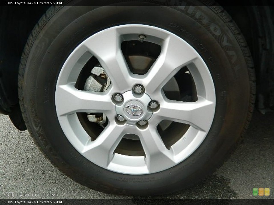 2009 Toyota RAV4 Limited V6 4WD Wheel and Tire Photo #72743426