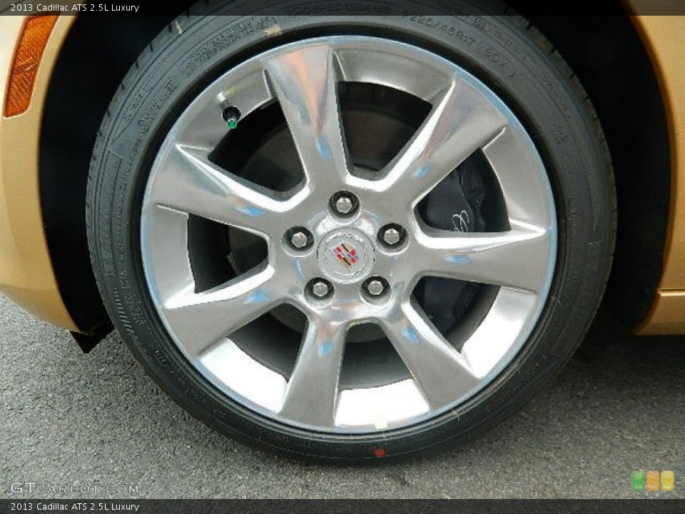 2013 Cadillac ATS 2.5L Luxury Wheel and Tire Photo #72744629