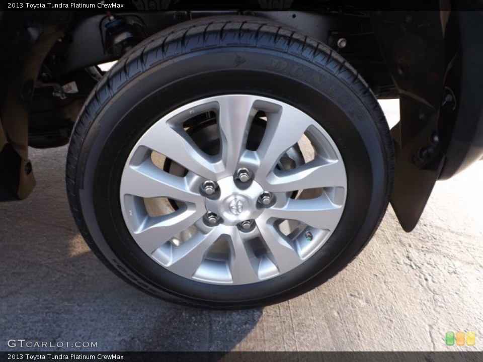 2013 Toyota Tundra Platinum CrewMax Wheel and Tire Photo #72746255