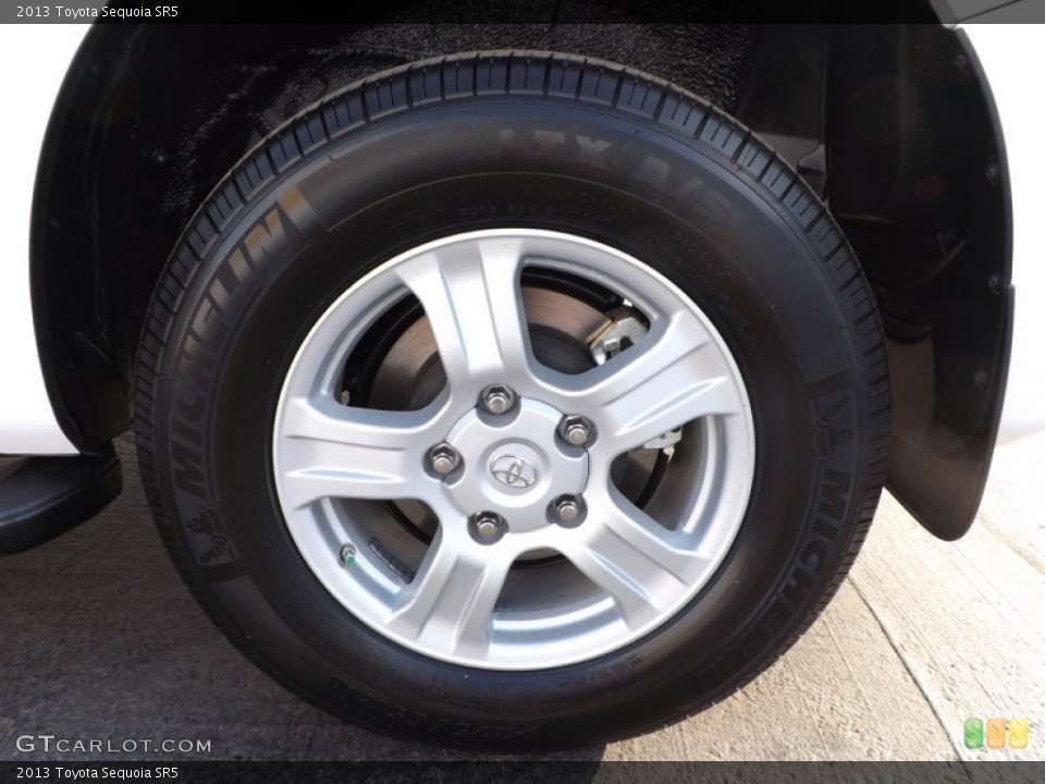 2013 Toyota Sequoia SR5 Wheel and Tire Photo #72747524