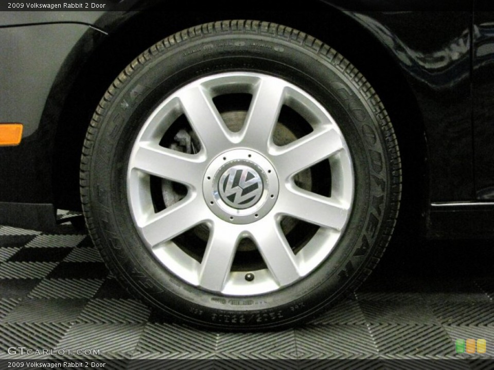 2009 Volkswagen Rabbit 2 Door Wheel and Tire Photo #72752846
