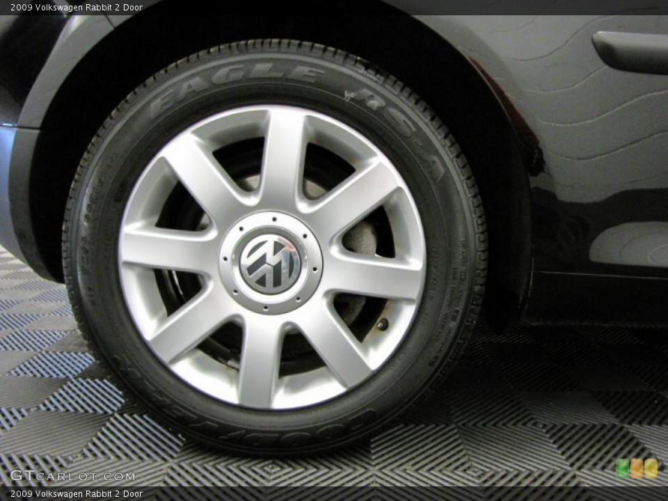 2009 Volkswagen Rabbit 2 Door Wheel and Tire Photo #72752885