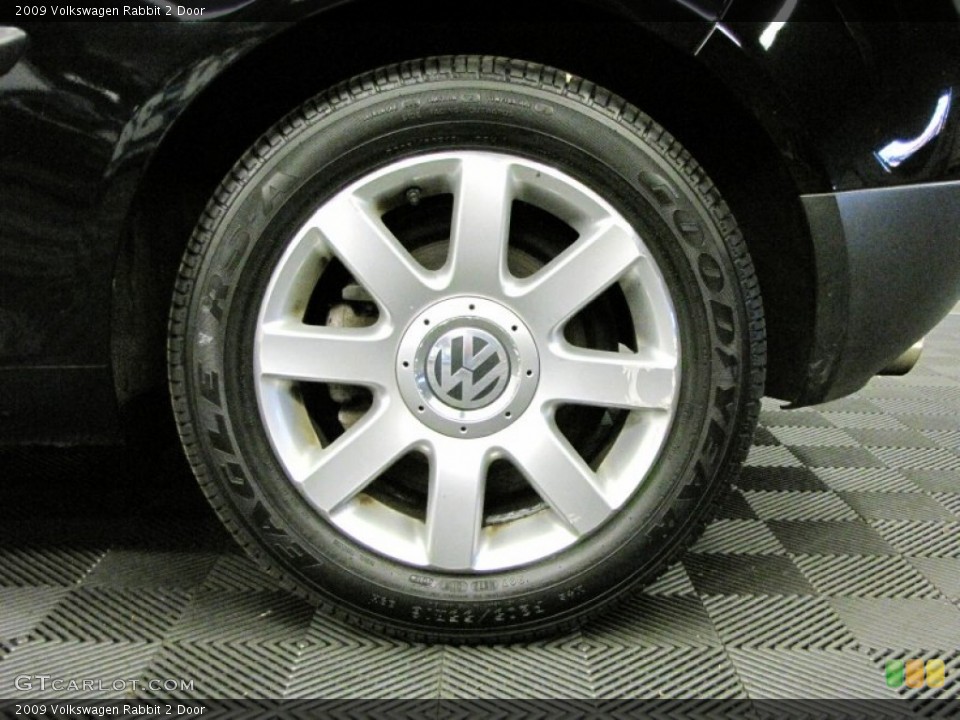 2009 Volkswagen Rabbit 2 Door Wheel and Tire Photo #72752918