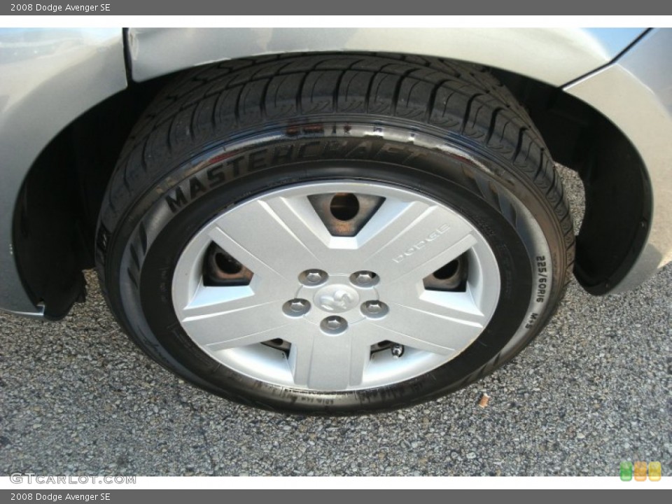 2008 Dodge Avenger SE Wheel and Tire Photo #72755573